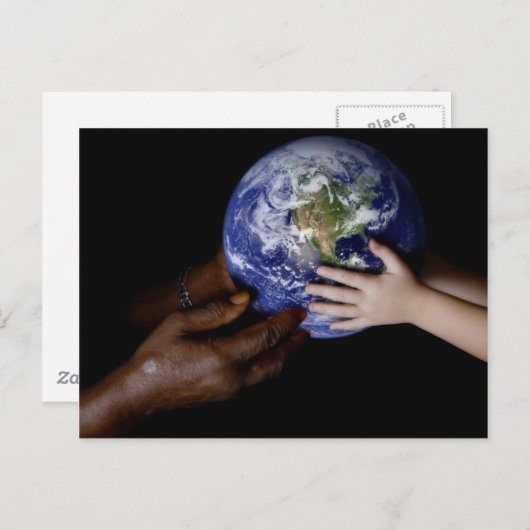 Wereldvrede Briefkaart (Voorkant / Achterkant)