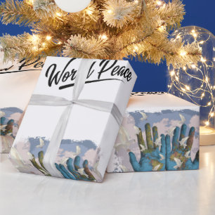 Wereldvrede Cadeaupapier