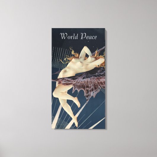 WERELDVREDE CANVAS AFDRUK (Voorkant)
