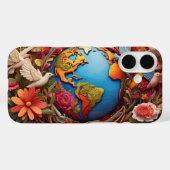 WERELDVREDE Case-Mate iPhone CASE (Achterkant (horizontaal))