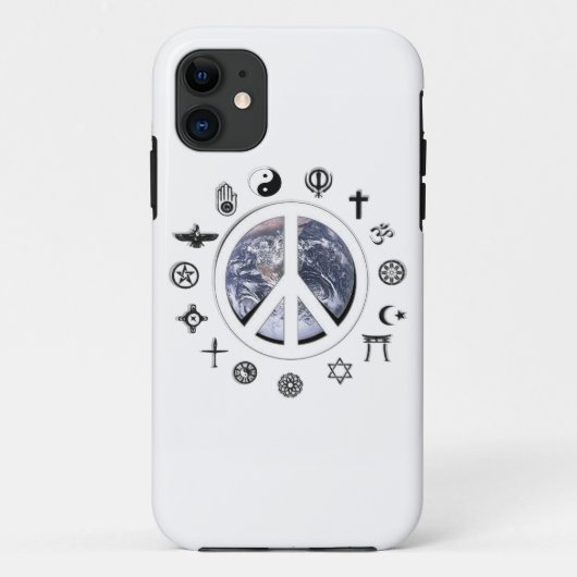 Wereldvrede Case-Mate iPhone Case (Achterkant)