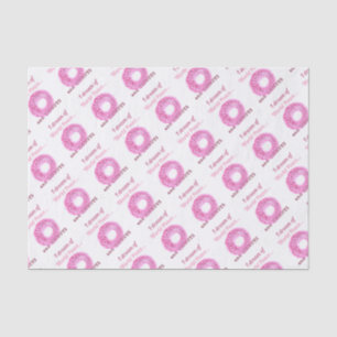 Wereldvrede en donuts tissuepapier