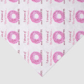 Wereldvrede en donuts tissuepapier (Detail)