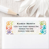 Wereldvrede Etiket (Insitu)