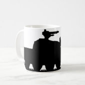 Wereldvrede! Geen oorlog Koffiemok (Voorkant links)