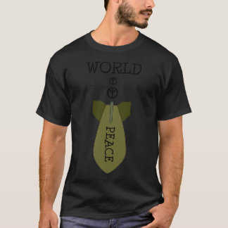 Wereldvrede geen oorlog t-shirt
