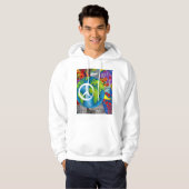 Wereldvrede Hoodie (Voorkant volledig)