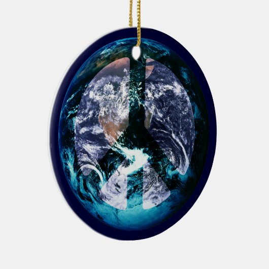 Wereldvrede Keramisch Ornament (Rechts)