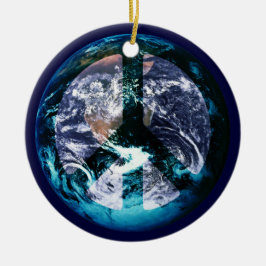 Wereldvrede Keramisch Ornament
