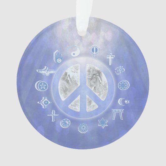Wereldvrede Ornament (voorkant)