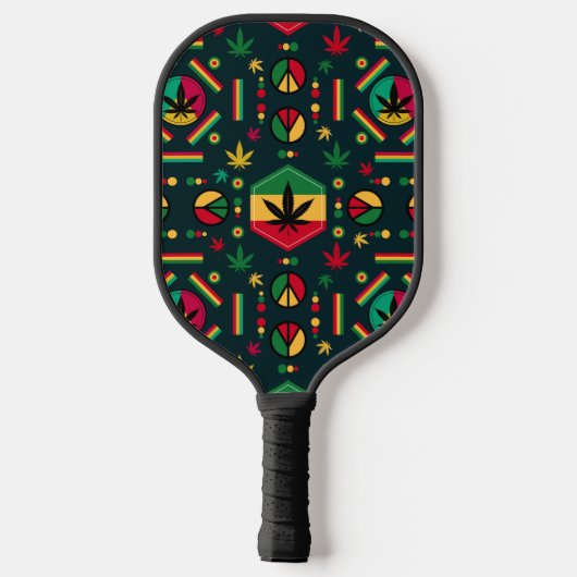 Wereldvrede Pickleball Paddle (Achterkant)