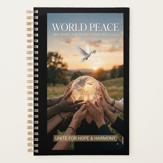 Wereldvrede Planner (Voorkant)
