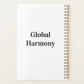 Wereldvrede Planner (Achterkant)