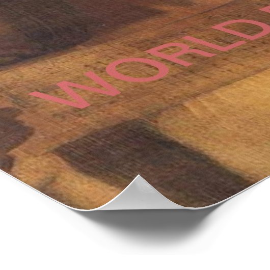WERELDVREDE POSTER (Hoek)