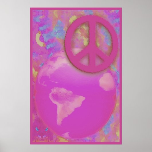 WERELDVREDE POSTER (Voorkant)