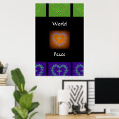 WERELDVREDE POSTER (Thuiskantoor)