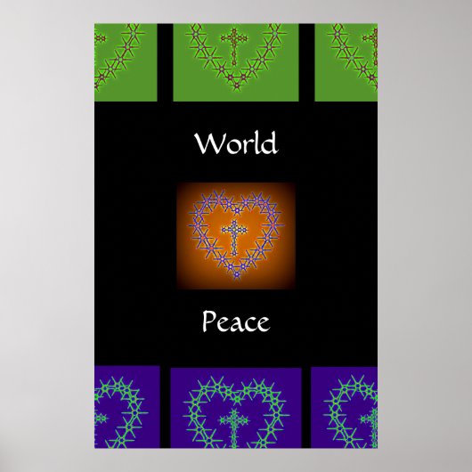 WERELDVREDE POSTER (Voorkant)