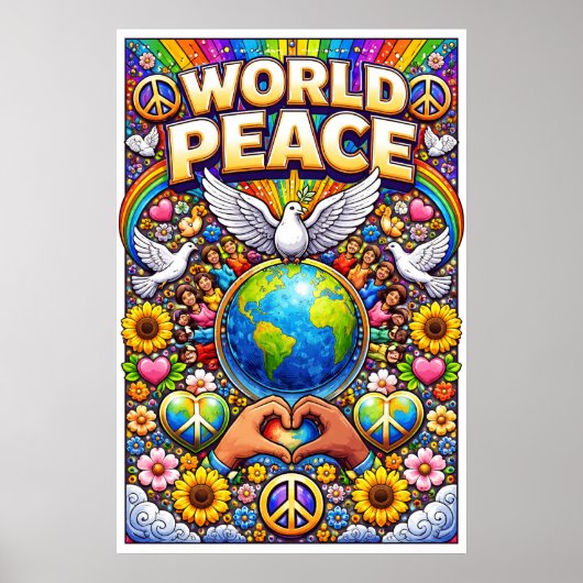 WERELDVREDE POSTER (Voorkant)