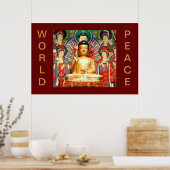 WERELDVREDE POSTER (Keuken)