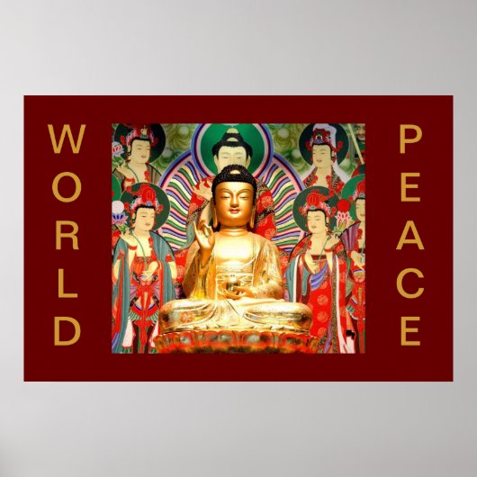 WERELDVREDE POSTER (Voorkant)