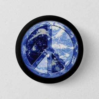 wereldvrede ronde button 5,7 cm