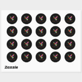 Wereldvrede Ronde Sticker (Vel)