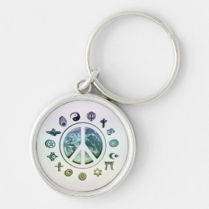 Wereldvrede Sleutelhanger