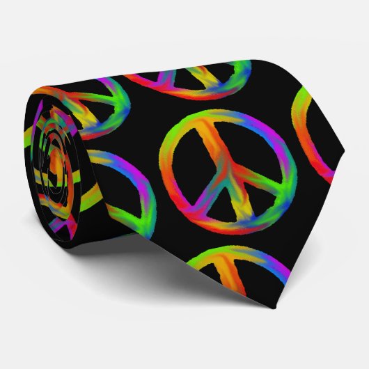 wereldvrede stropdas (Opgerold)