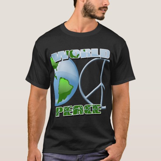 Wereldvrede T-shirt (Voorkant)