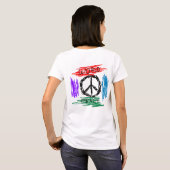 wereldvrede t-shirt (Achterkant volledig)