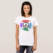 wereldvrede t-shirt (Voorkant volledig)
