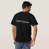 Wereldvrede T-shirt (Achterkant volledig)