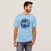Wereldvrede T-shirt (Voorkant volledig)