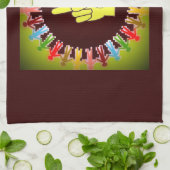 WERELDVREDE THEEDOEK (Gevouwen)