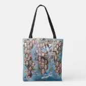 Wereldvrede Tote Bag (Achterkant)