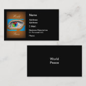 WERELDVREDE VISITEKAARTJE (Voorkant / Achterkant)