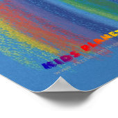 Wereldvrede | Vliegende duiven Poster (Hoek)