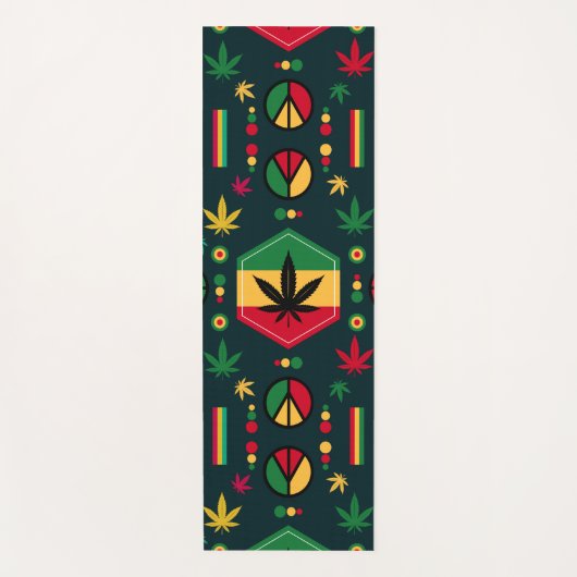 Wereldvrede Yogamat (Voorkant)