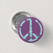WereldvredesButton Ronde Button 3,2 Cm (Voorkant /achterkant)