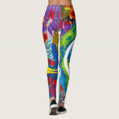 WereldvredesLeggings Leggings (Achterkant)