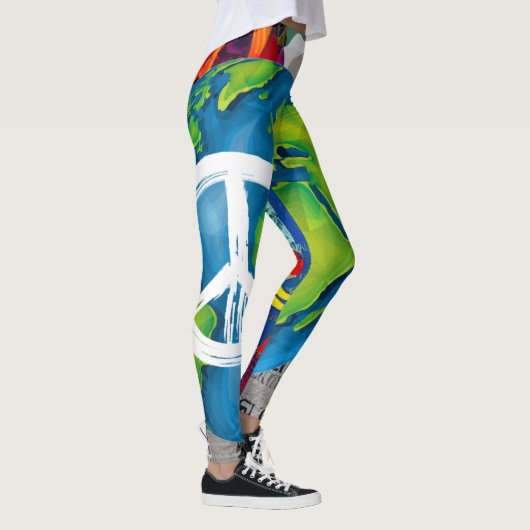 WereldvredesLeggings Leggings (Rechts)