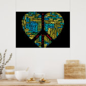 WereldvredesPoster Poster (Keuken)