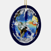 Wereldvredessieraden Keramisch Ornament (Rechts)