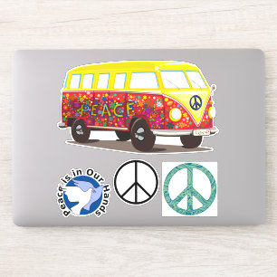 Wereldvredesstickers Sticker