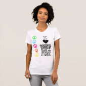 WereldvredesT-shirt T-shirt (Voorkant volledig)