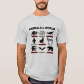 wereldvuilnisbelt t-shirt (Voorkant)