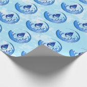 Wereldwaterdag Bespaar Water Red de Aarde Cadeaupapier (Hoek)