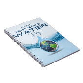 Wereldwaterdag Notitieboek (Rechterzijde)