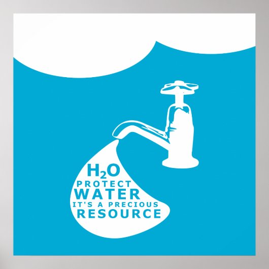 Wereldwaterdag Poster (Voorkant)