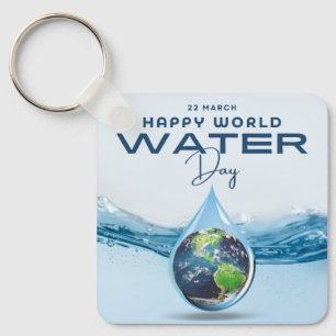 Wereldwaterdag Sleutelhanger